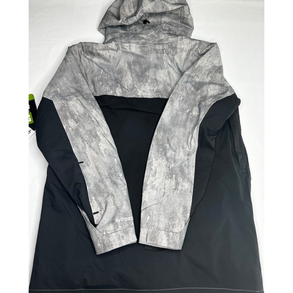 DC Command 45K Mens Jacket Sympatex Waterproof Hooded Gray/Black Size Medium - Picture 11 of 13